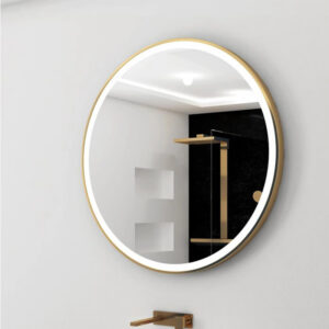 Round Lighted Bathroom Vanity Mirror