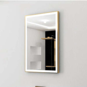 Rectangle Framed Illuminated Vanity Mirror