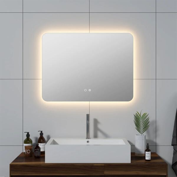 Back Lighted LED Vanity Wall Mirror - Image 2