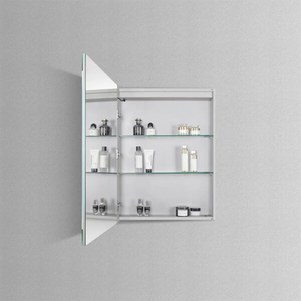Rectangular LED Medicine Cabinet With Mirror - Image 2