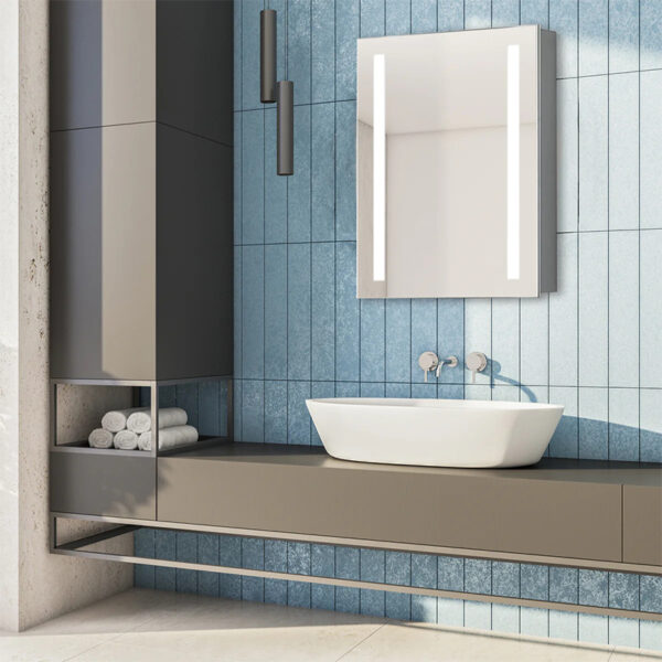 Bathroom LED Lighted Medicine Cabinet - Image 4