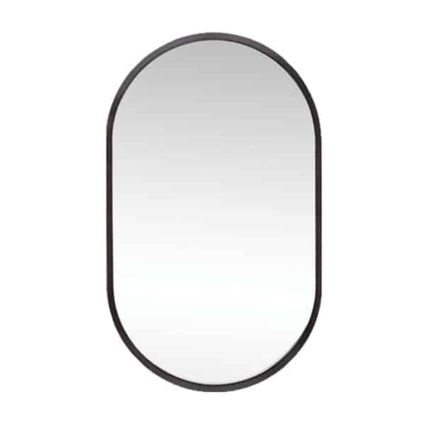 Oval Gold Stainless Steel Bathroom Mirror - Image 6
