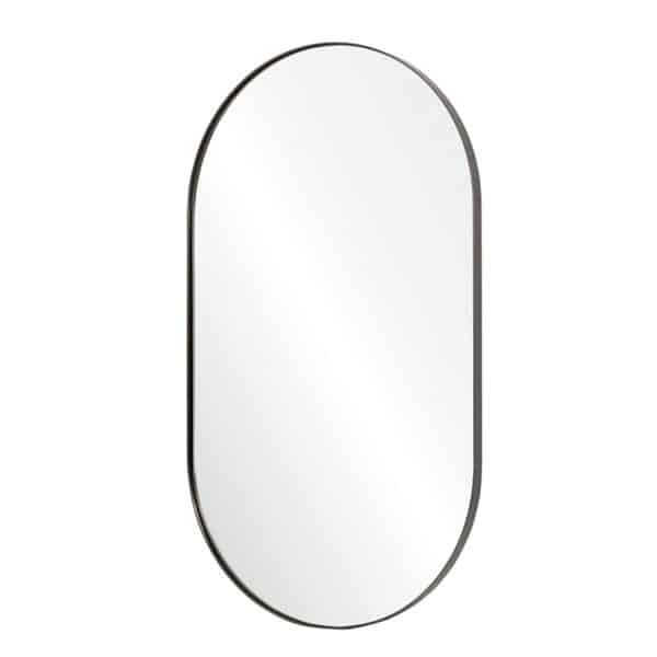 Custom Oval Gold Vanity Mirror - Image 3