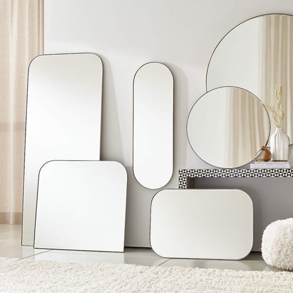 Large Arched Mantel Wall Mirror For Bathroom, Living Room - Image 6