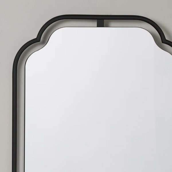 Floating Frame Square Metal Wall Mirror - Image 9