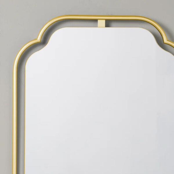 Floating Frame Square Metal Wall Mirror - Image 10