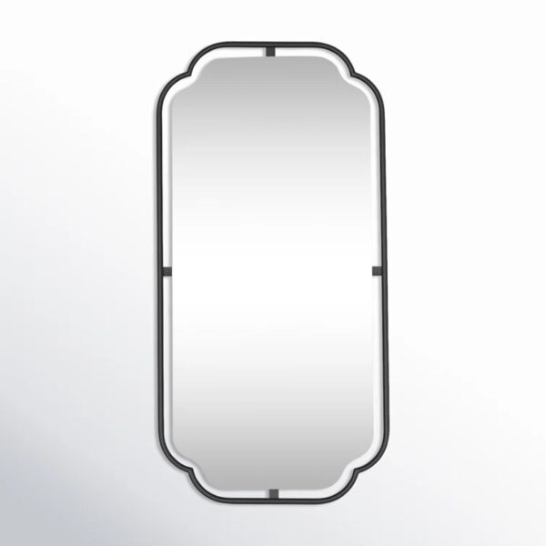 Floating Frame Square Metal Wall Mirror - Image 7