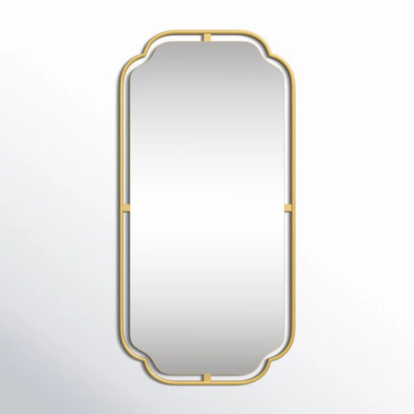 Floating Frame Square Metal Wall Mirror - Image 8
