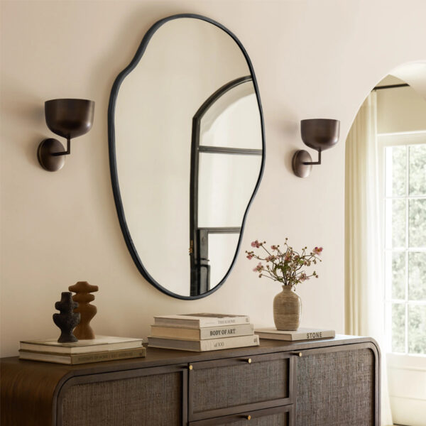 Asymmetrical Accent Wall Mirror - Image 3