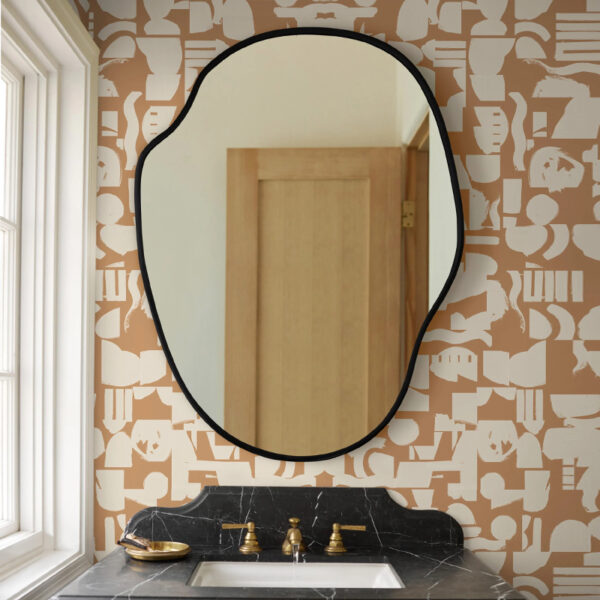 Asymmetrical Accent Wall Mirror - Image 2