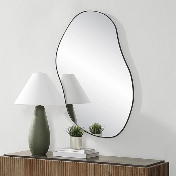Asymmetrical Decorative Wall Mirror - Image 2