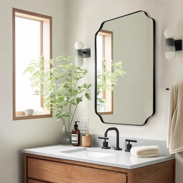 Modern Asymmetrical Designed Mirror - Image 2