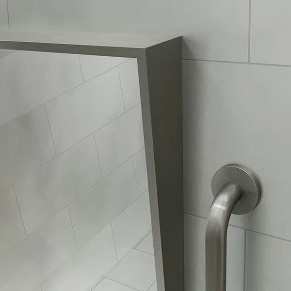 Bathroom Handicap Fixed Position Tilt Mirror - Image 6