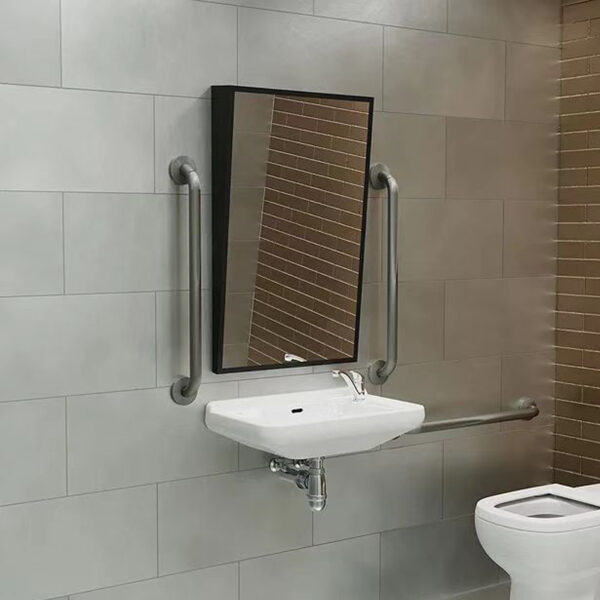 Bathroom Handicap Fixed Position Tilt Mirror - Image 4