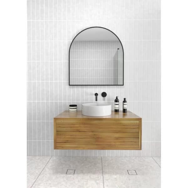 Arched Frame Bathroom Wall Mirror - Image 4