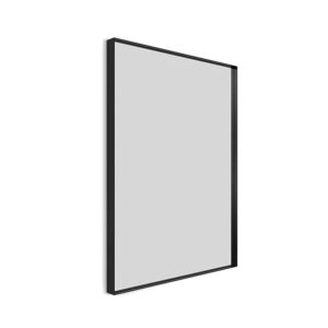 Brushed Gold Rectangular Framed Wall Mirror