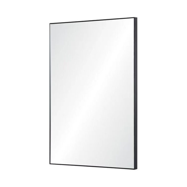 Brushed Gold Rectangular Framed Wall Mirror - Image 7