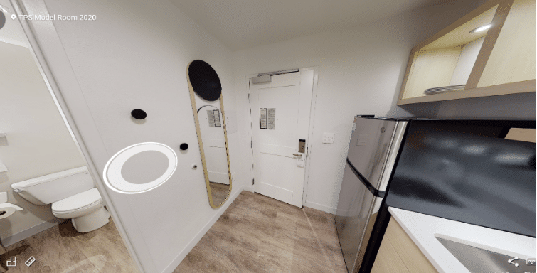 luxury hotel mirror project for Marriott bathroom space